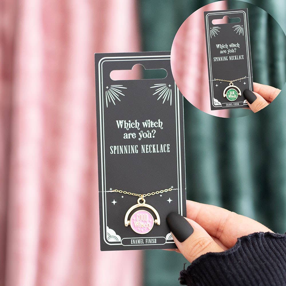 Which Witch Are You? Spinning Necklace