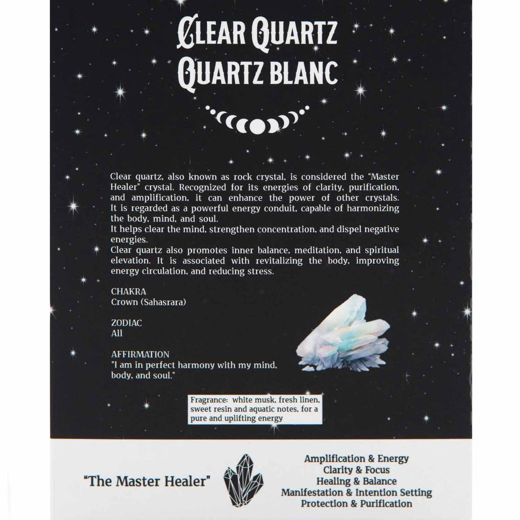 Clear Quartz Crystal Magic Incense