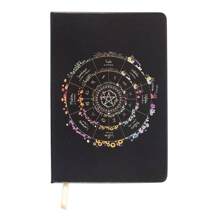Pagan Wheel of the Year A5 Notebook