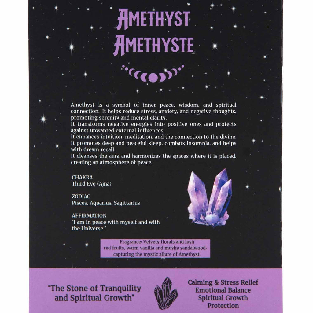 Amethyst Crystal Magic Incense