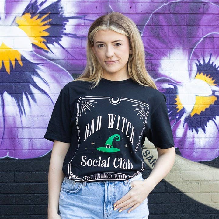 Bad Witch Social Club Unisex T-shirt Size L