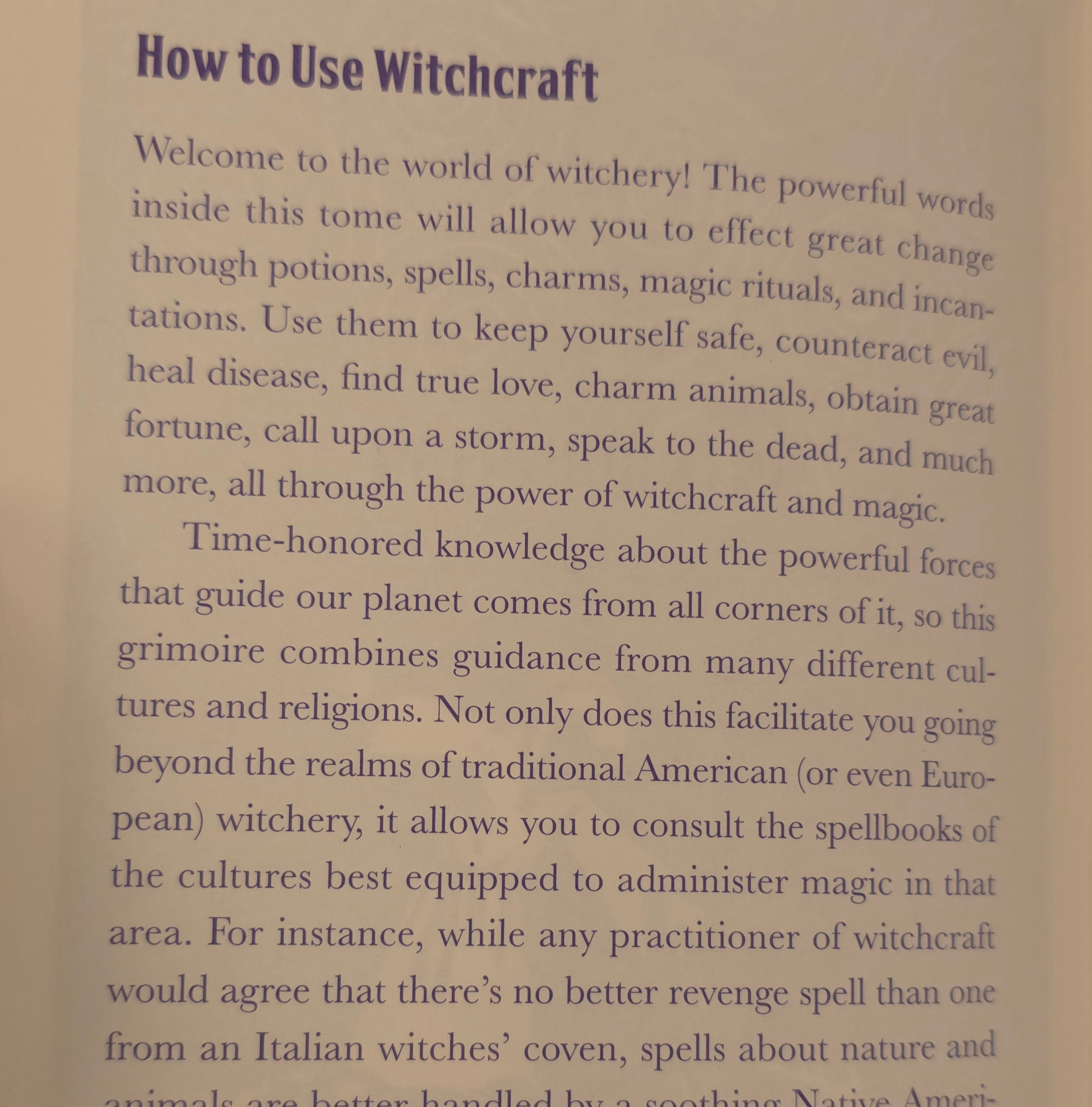 Witchcraft