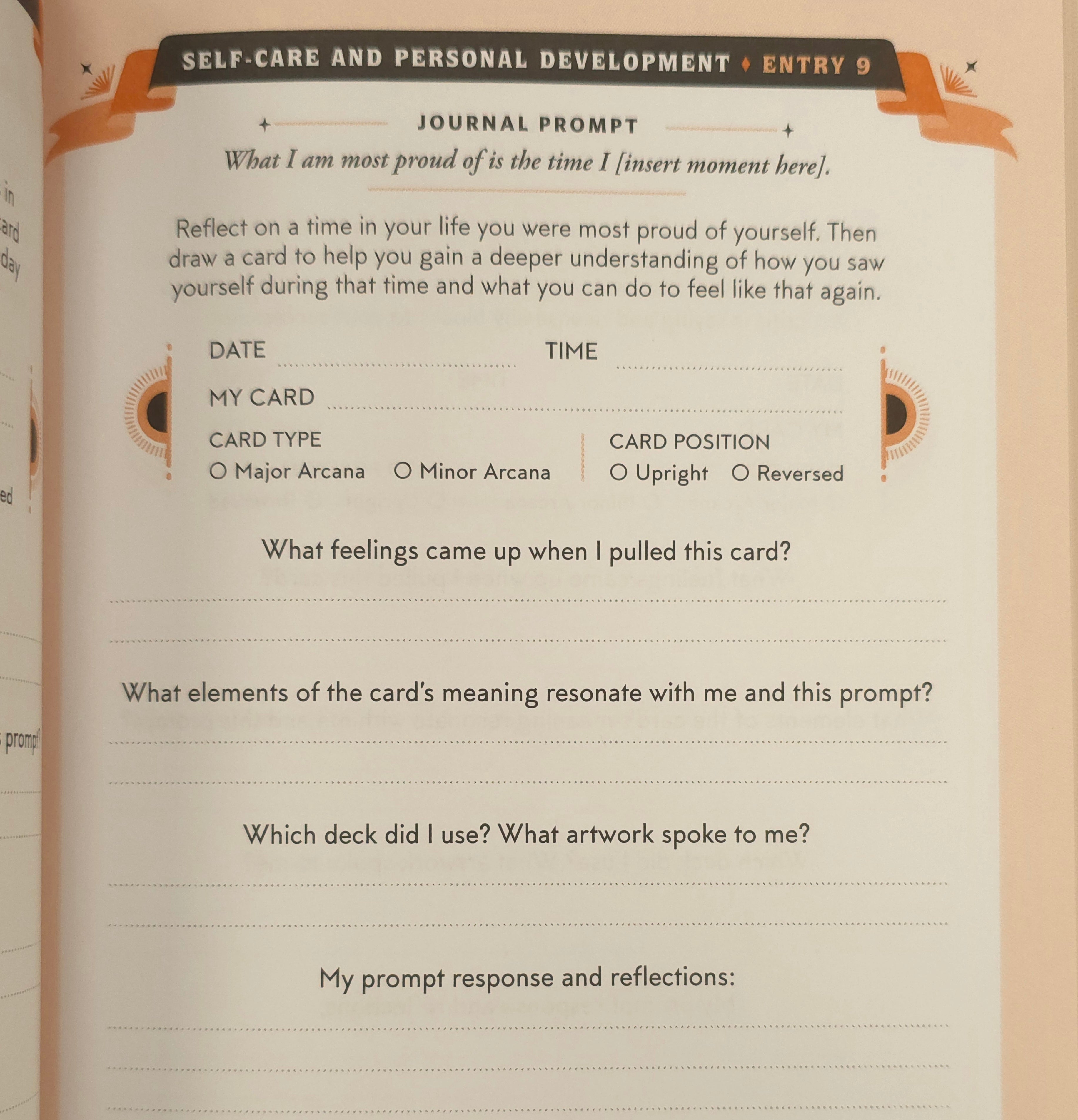 The One Card Tarot Journal