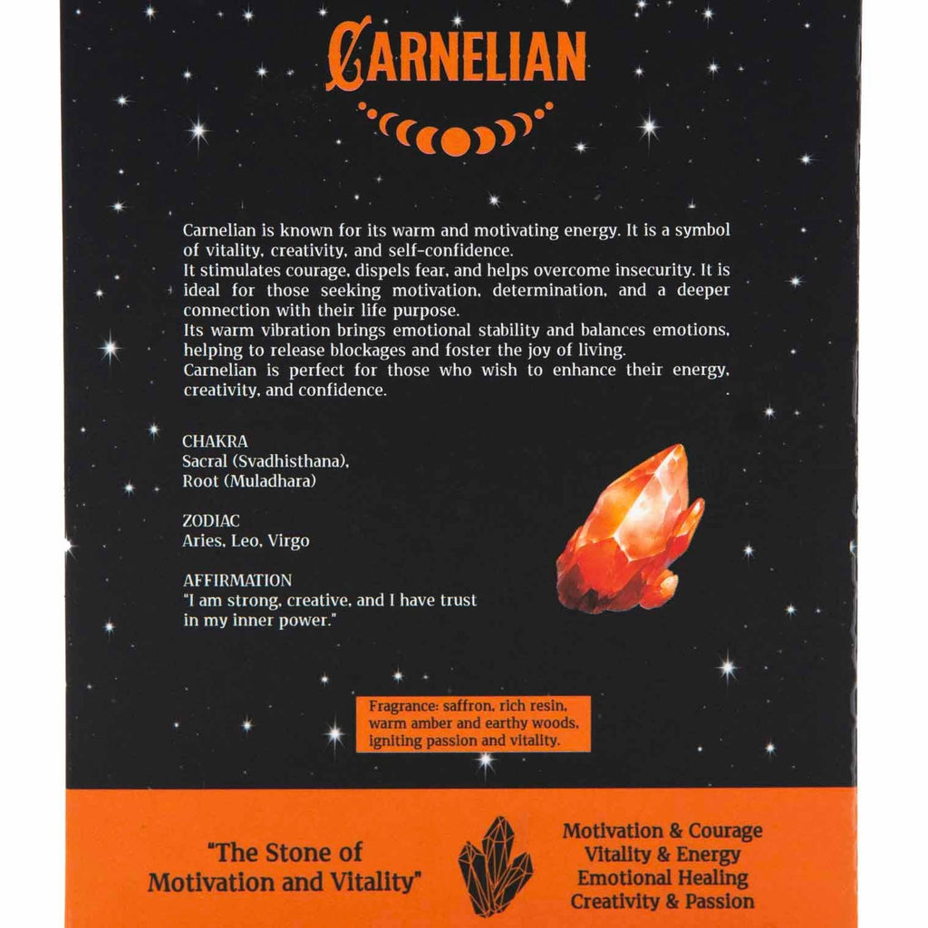 Carnelian Crystal Magic Incense