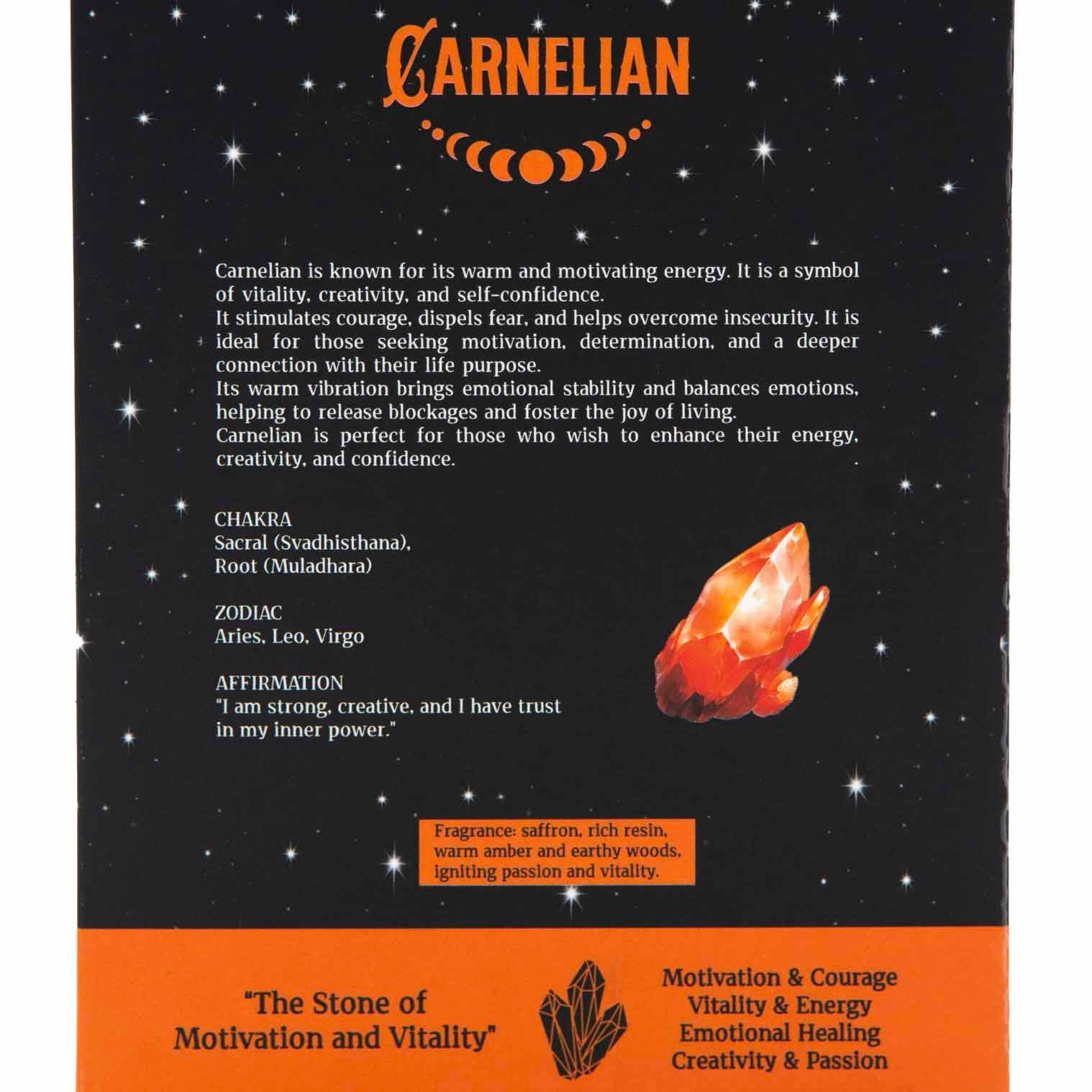 Carnelian Crystal Magic Incense