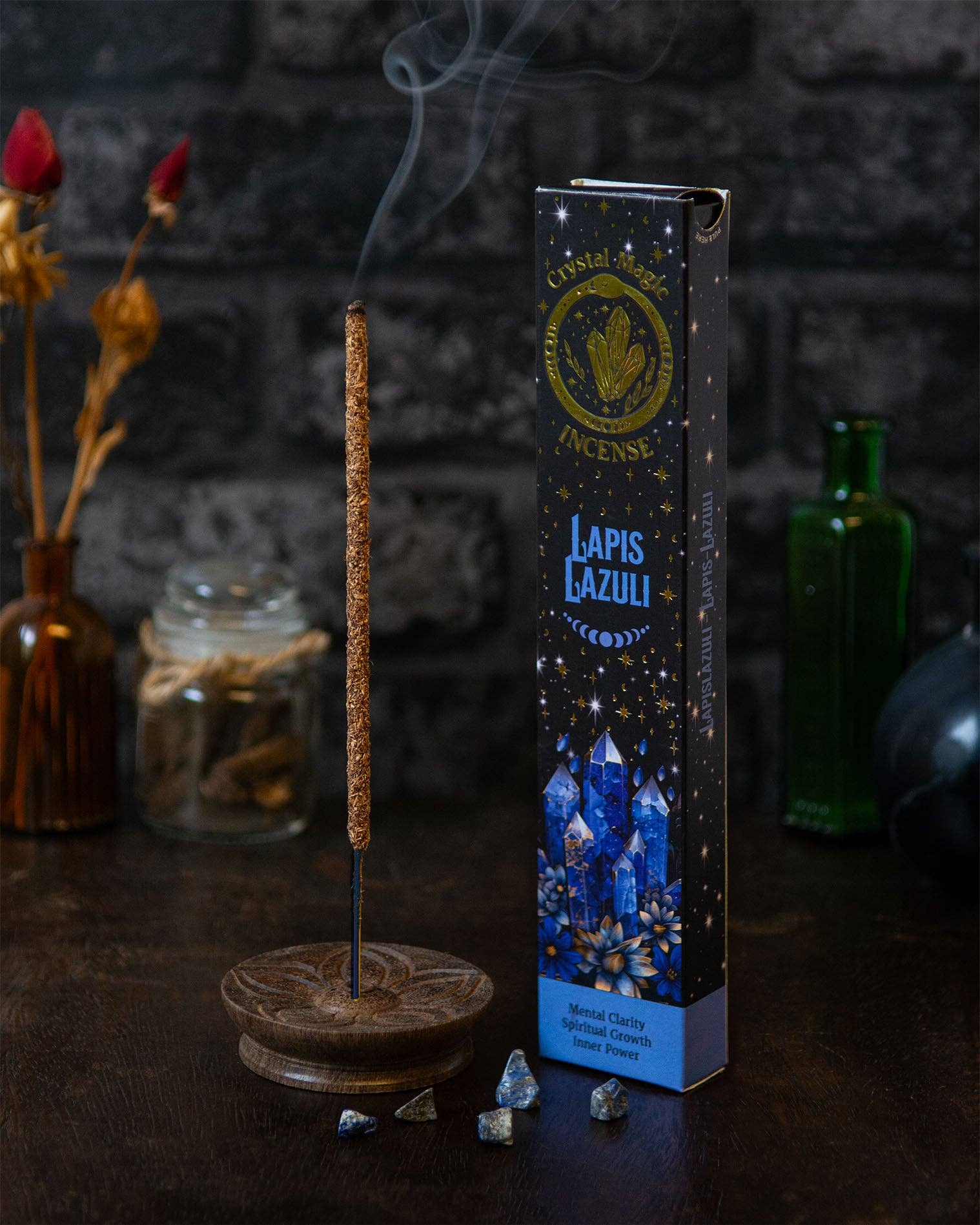 Lapis Lazuli Crystal Magic Incense