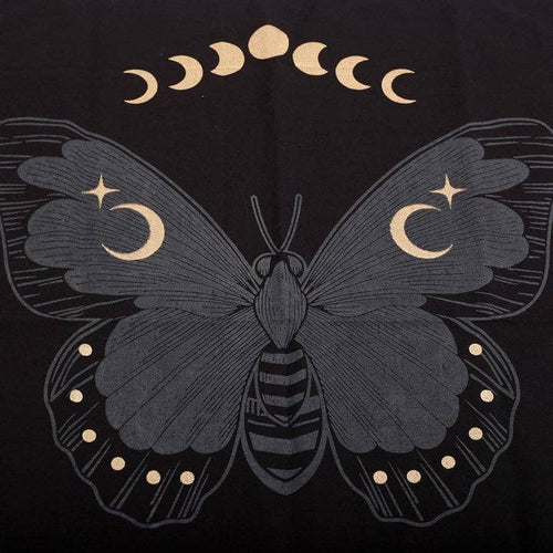Black Moth Altar Cloth