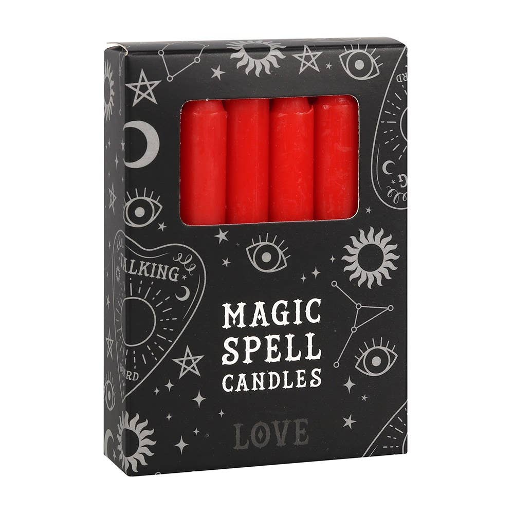 Red 'Love' Magic Spell Candles