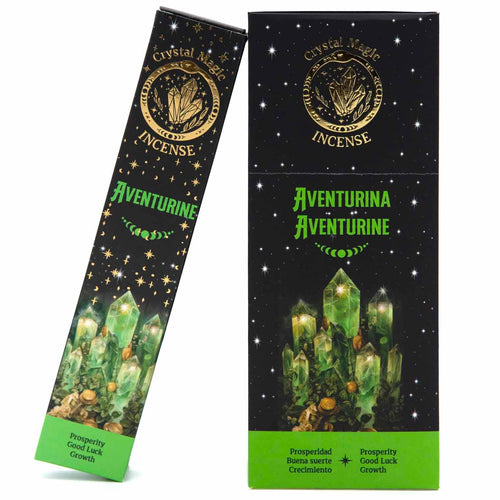 Aventurine Crystal Magic Incense