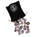 Rune Viking Amethyst with Velvet Bag 25 Pcs