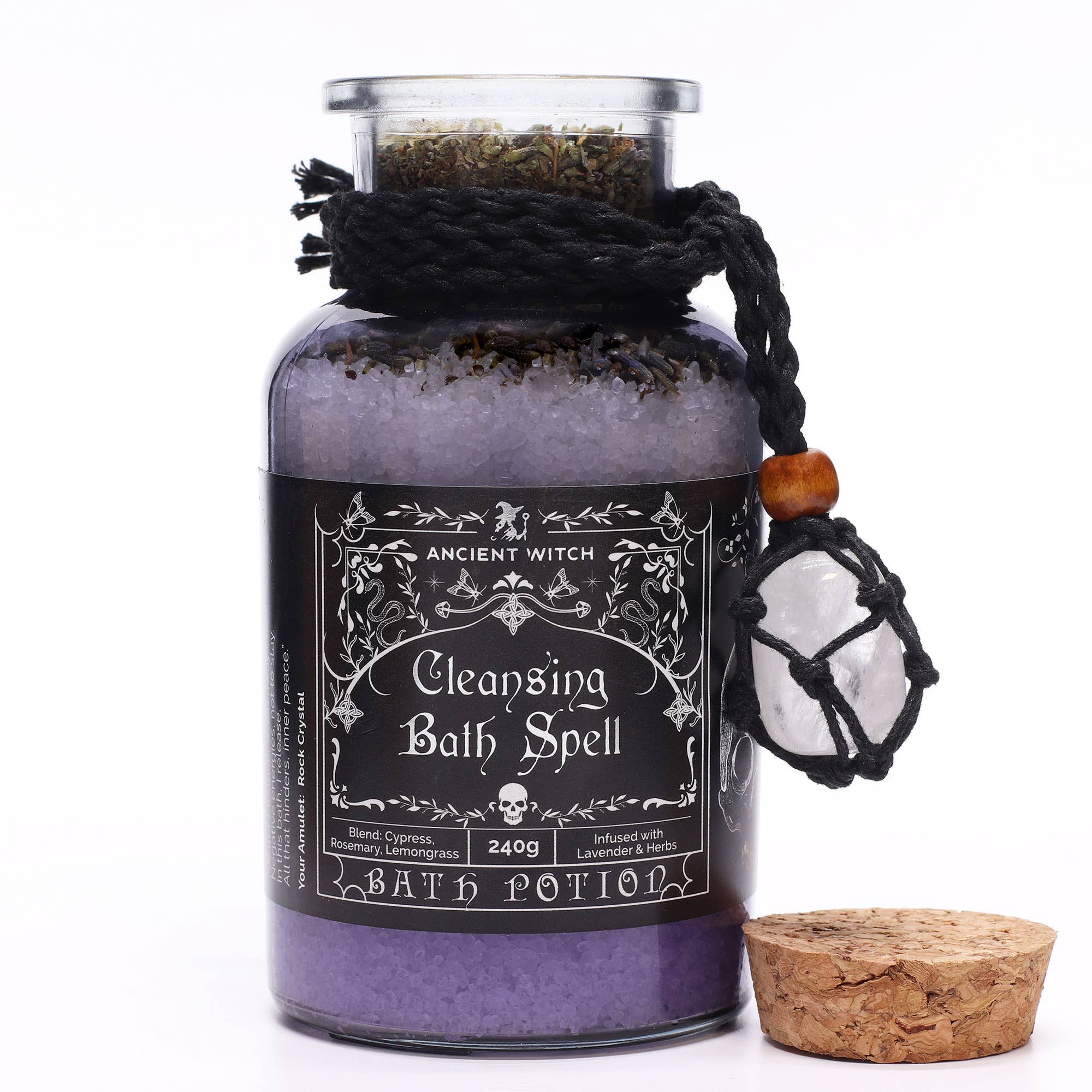 Ancient Witch  Bath Spell Potion