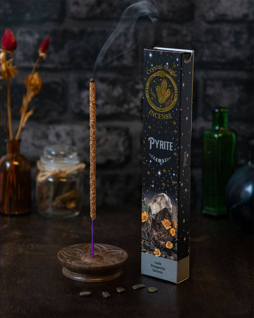 Pyrite Crystal Magic Incense
