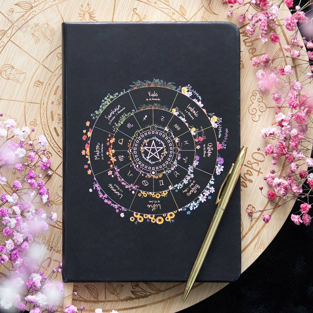 Pagan Wheel of the Year A5 Notebook