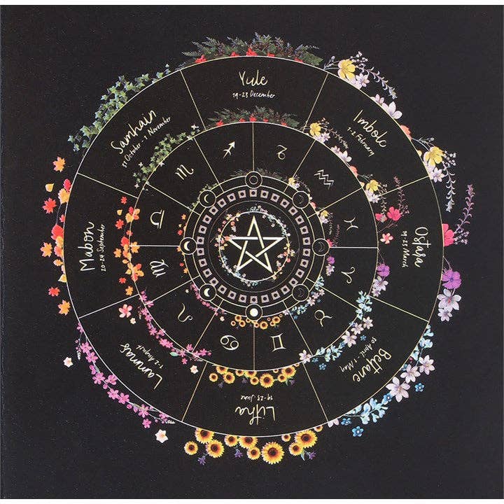 Pagan Wheel of the Year A5 Notebook