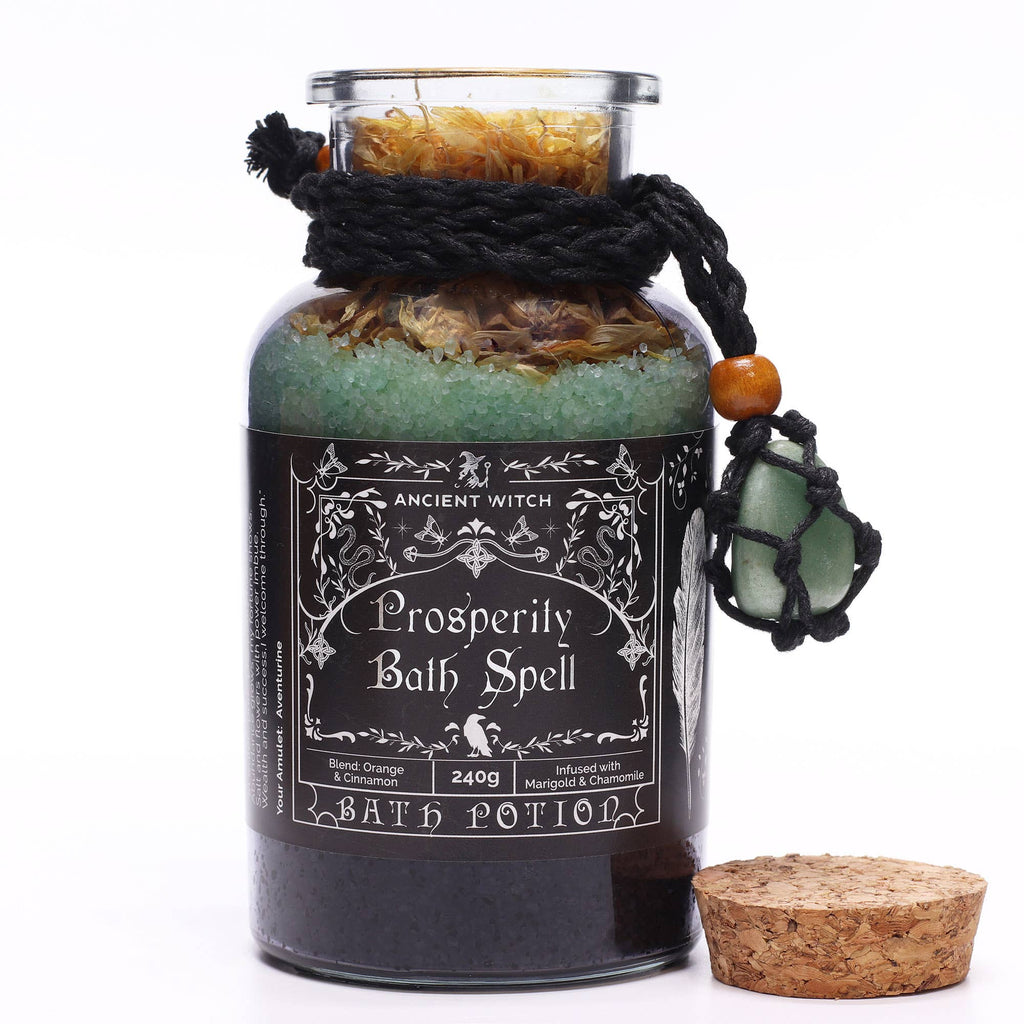 Ancient Witch  Bath Spell Potion