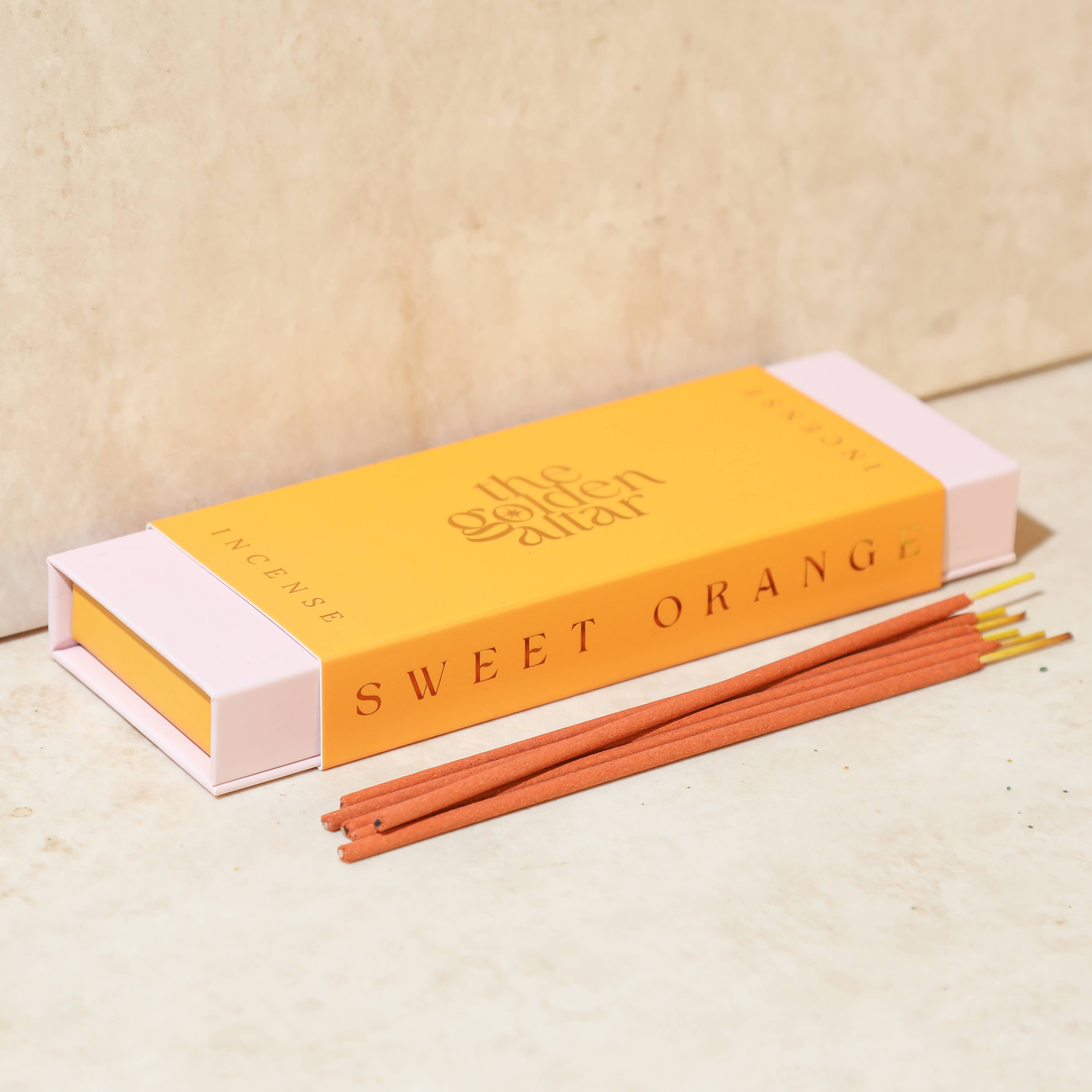 The Golden Altar Natural Incense - Sweet Orange