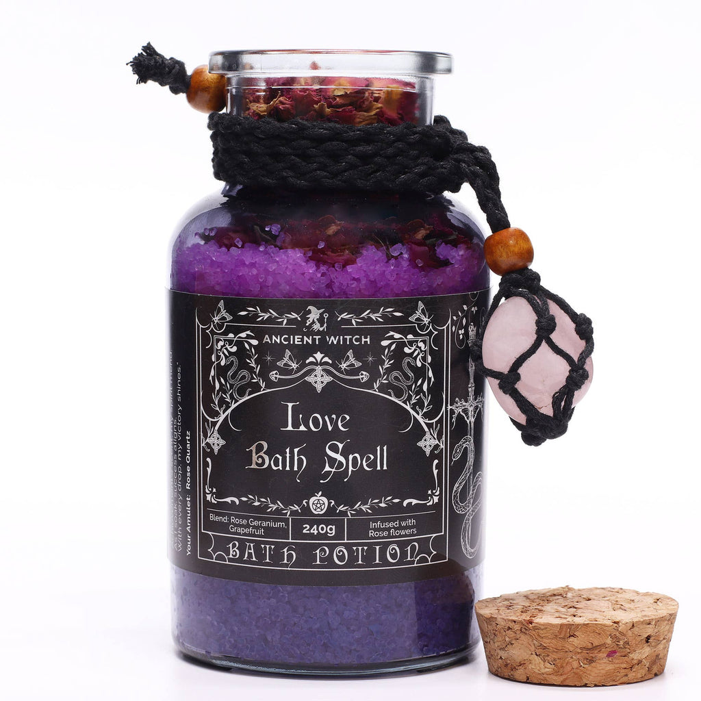 Ancient Witch  Bath Spell Potion