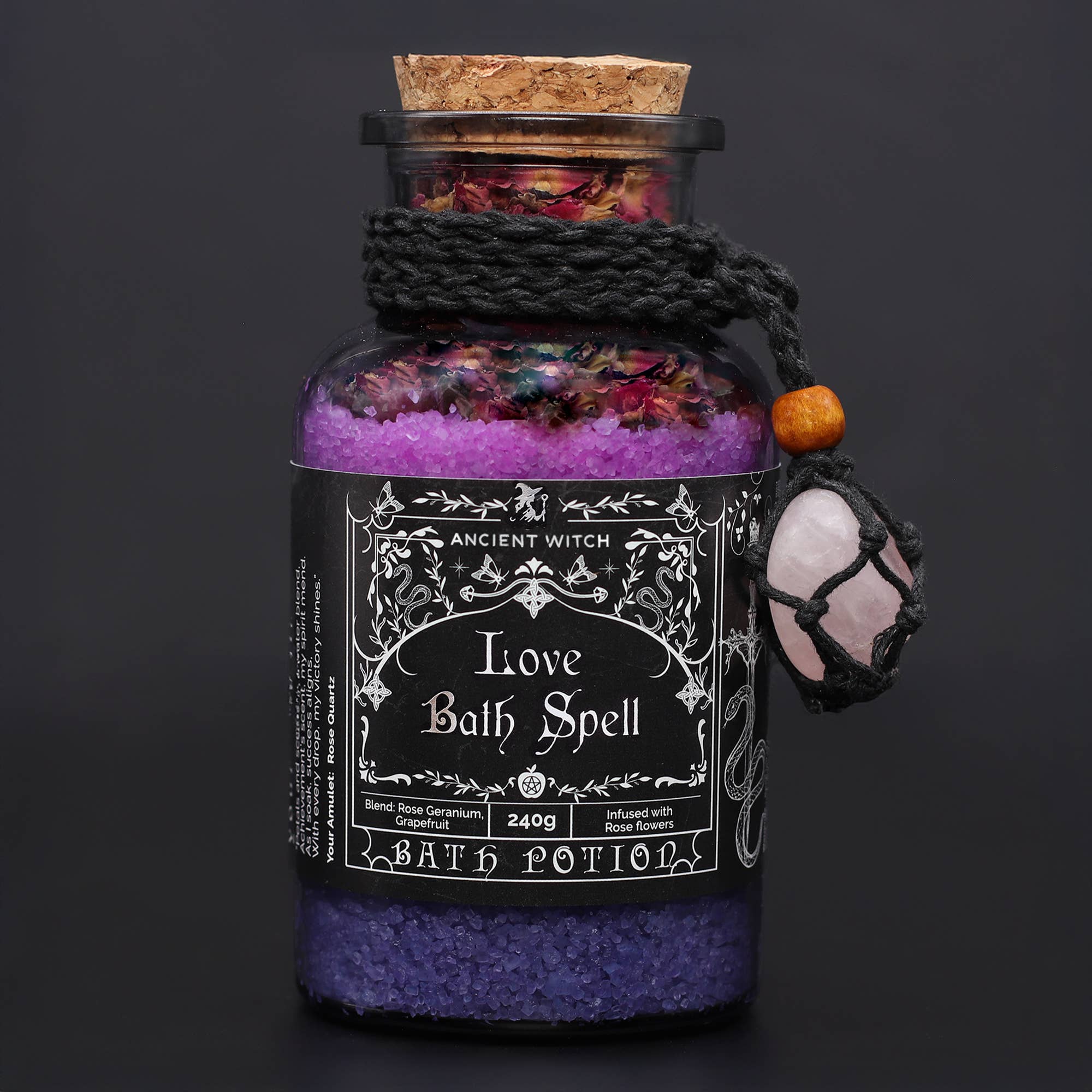 Ancient Witch  Bath Spell Potion