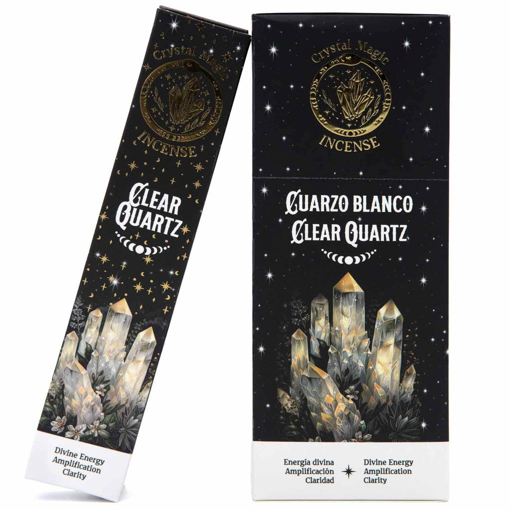 Clear Quartz Crystal Magic Incense