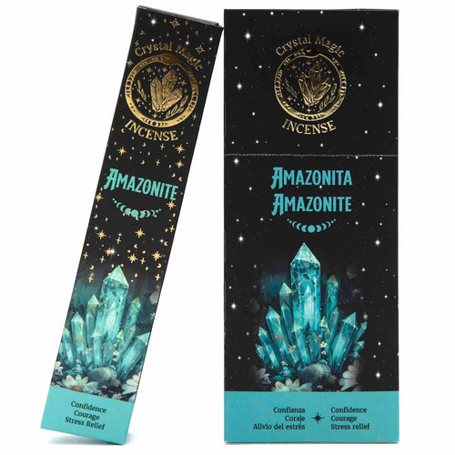Amazonite Crystal Magic Incense