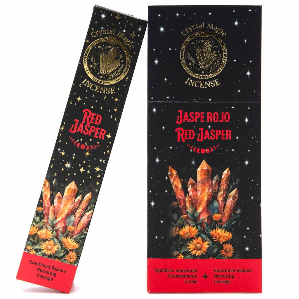 Red Jasper Crystal Magic Incense