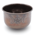 Offering Bowl Triple Moon & Star With Sand