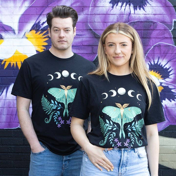 Mystical Luna Moth Unisex T-Shirt