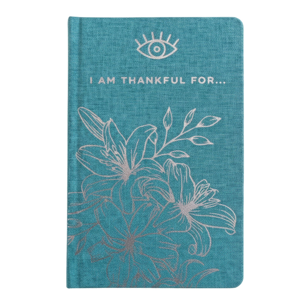Blue Gratitude Journal - I am Thankful For