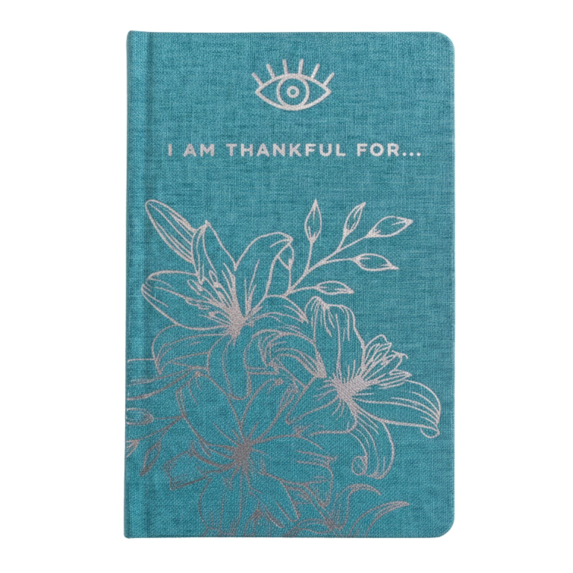 Blue Gratitude Journal - I am Thankful For