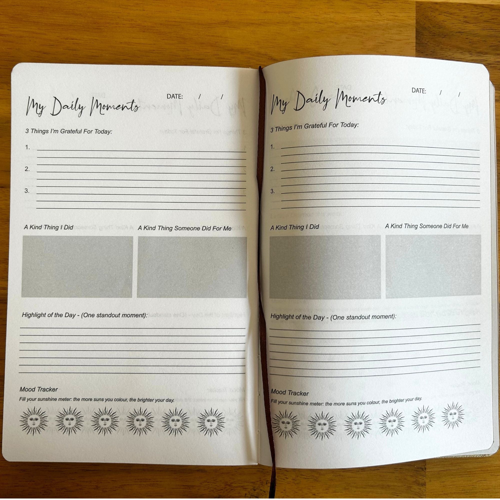 Ivory Gratitude Journal - My Days are Full of Sun