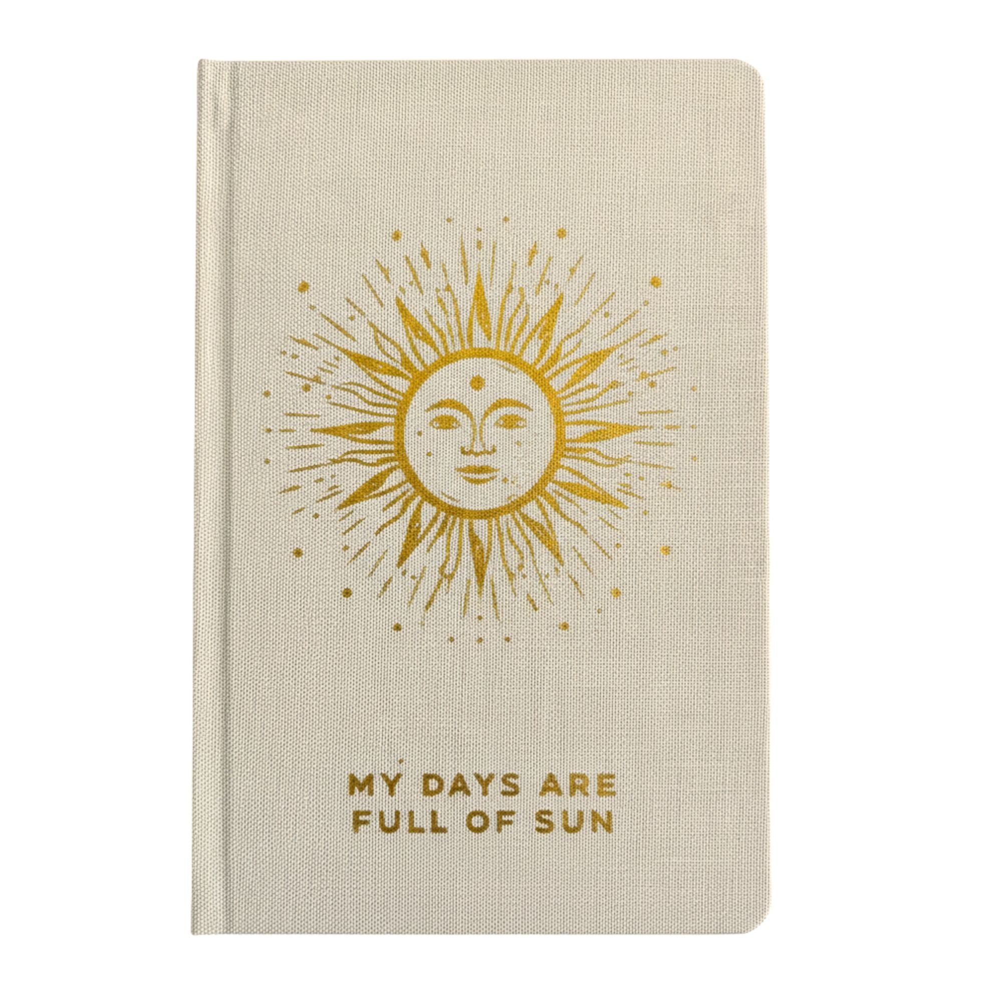 Ivory Gratitude Journal - My Days are Full of Sun