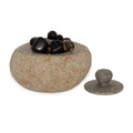 Natural Riverstone Grounding Pot - Large