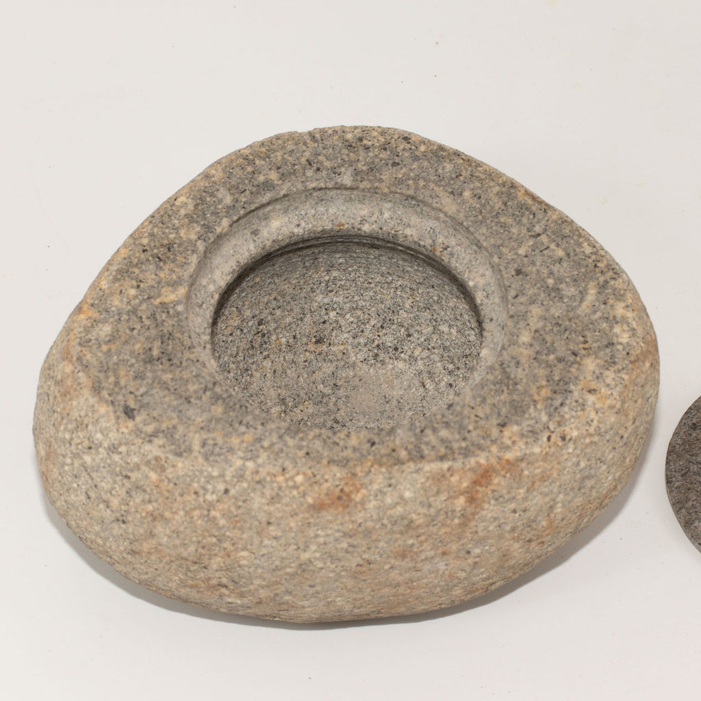 Natural Riverstone Grounding Pot - Large