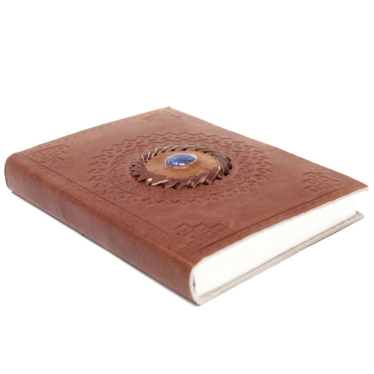 Leather Notebook Lapis Lazuli