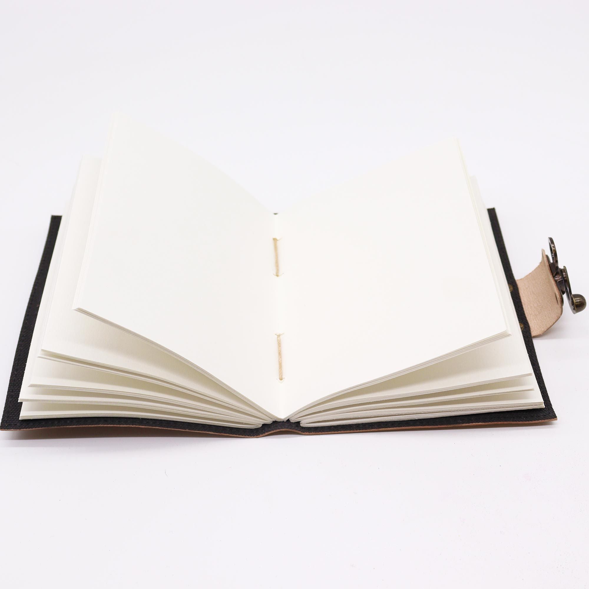 Leather Journal - Plain Paper -  Work & Dream Big