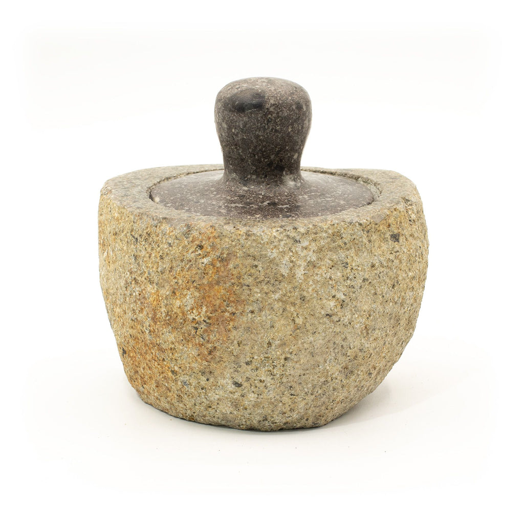 Natural Riverstone Grounding Pot -Medium