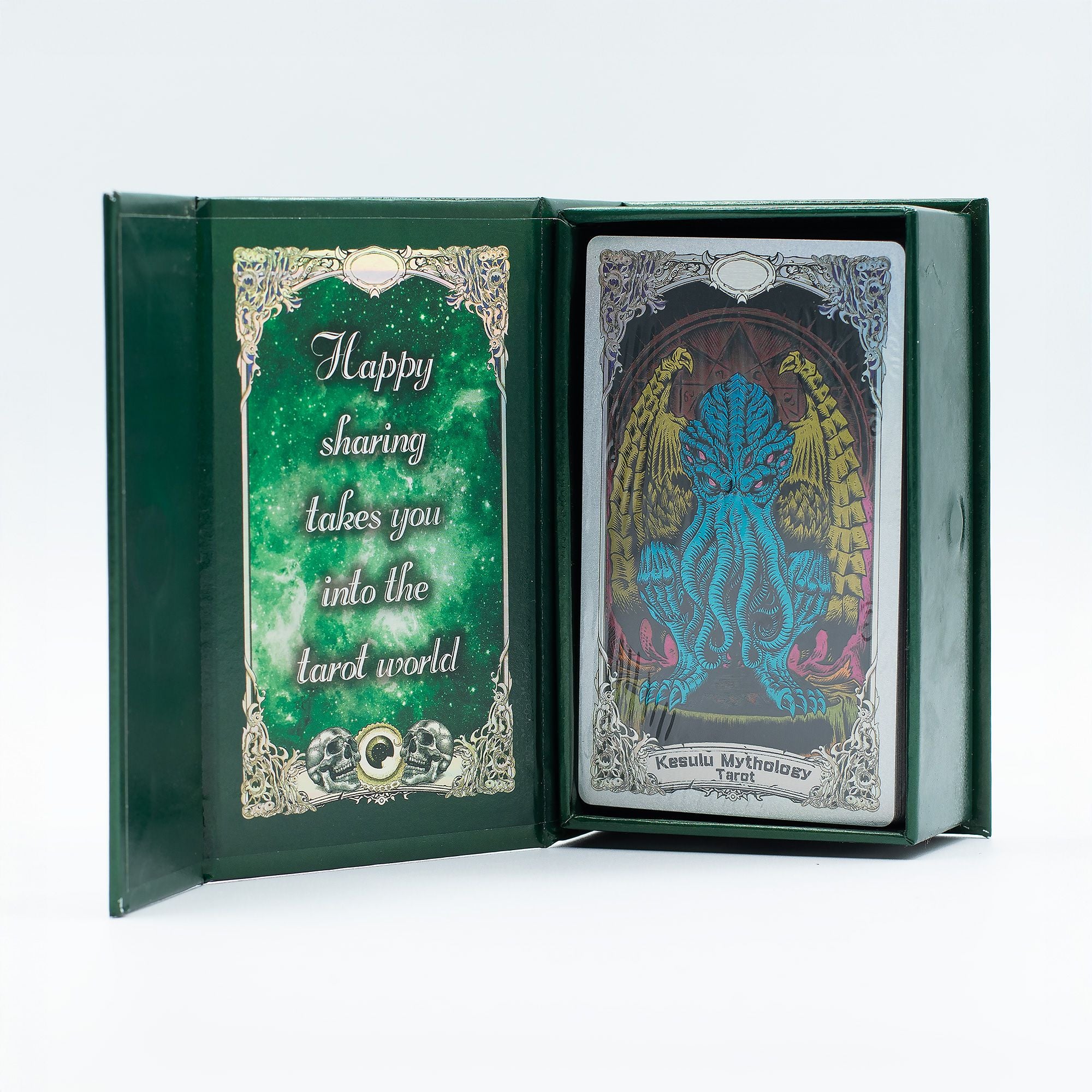 Foil Tarot Card Set - Kesulu Mythology With Guidebook