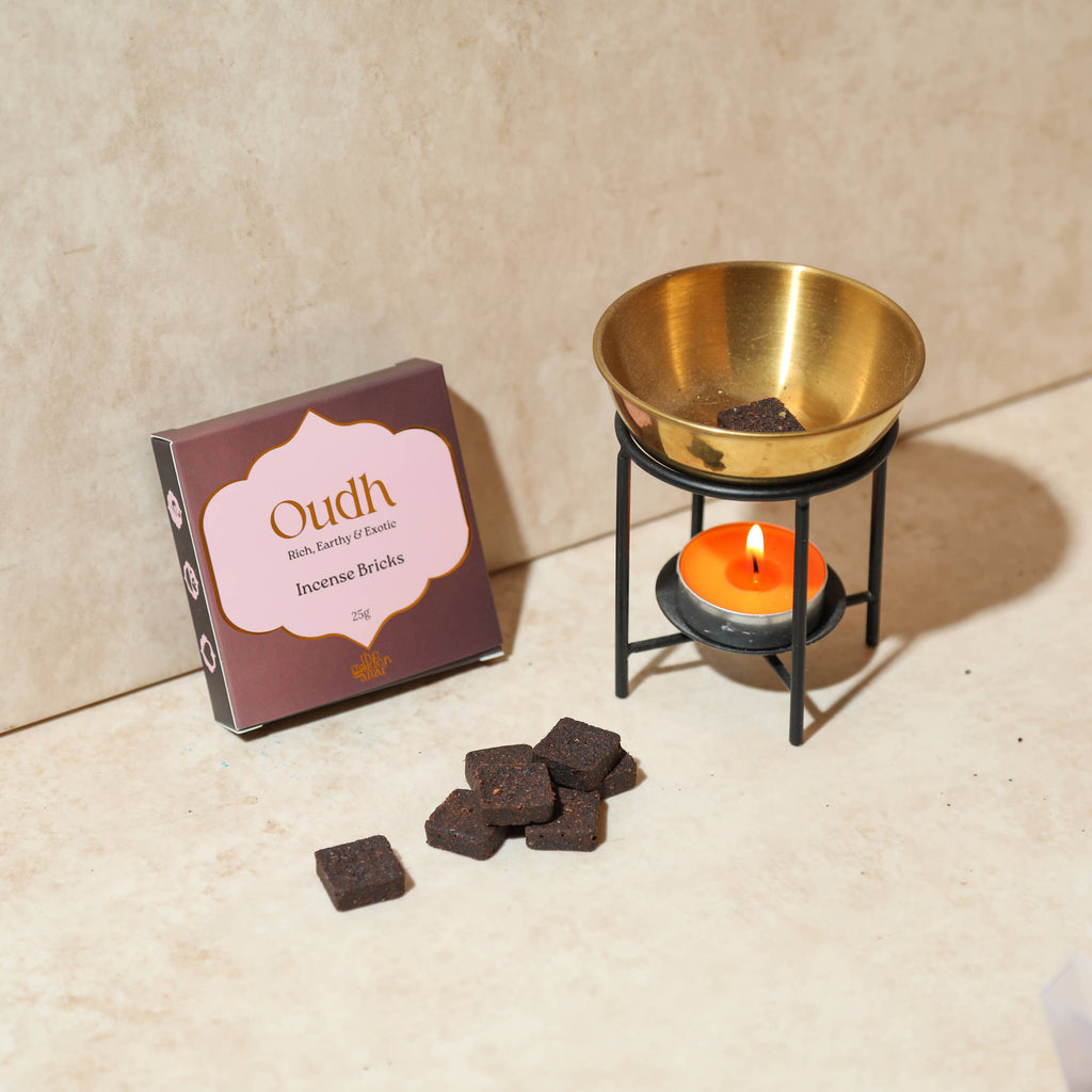 The Golden Altar Smokeless Incense Bricks - OUDH