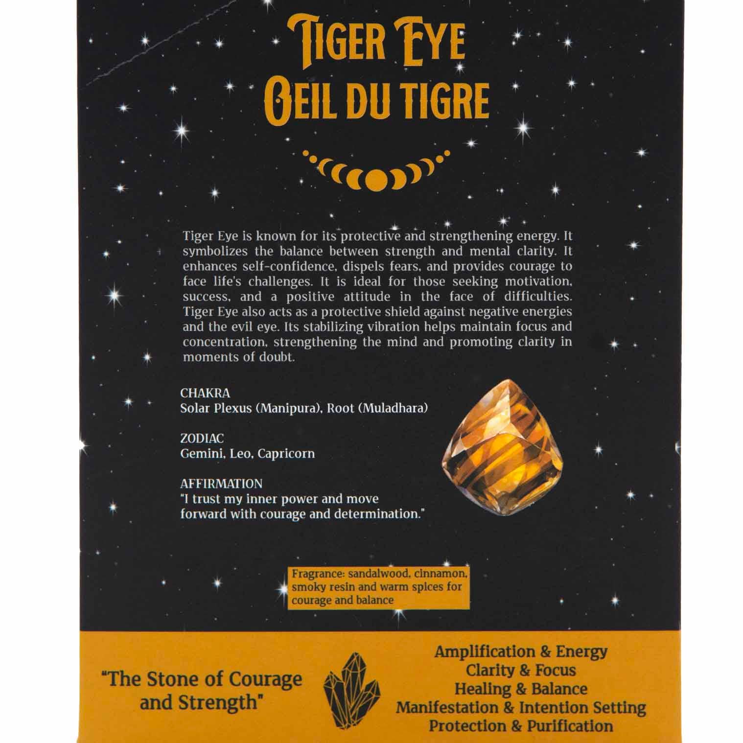 Tiger Eye Crystal Magic Incense