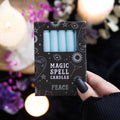 Light Blue 'Peace' Magic Spell Candles