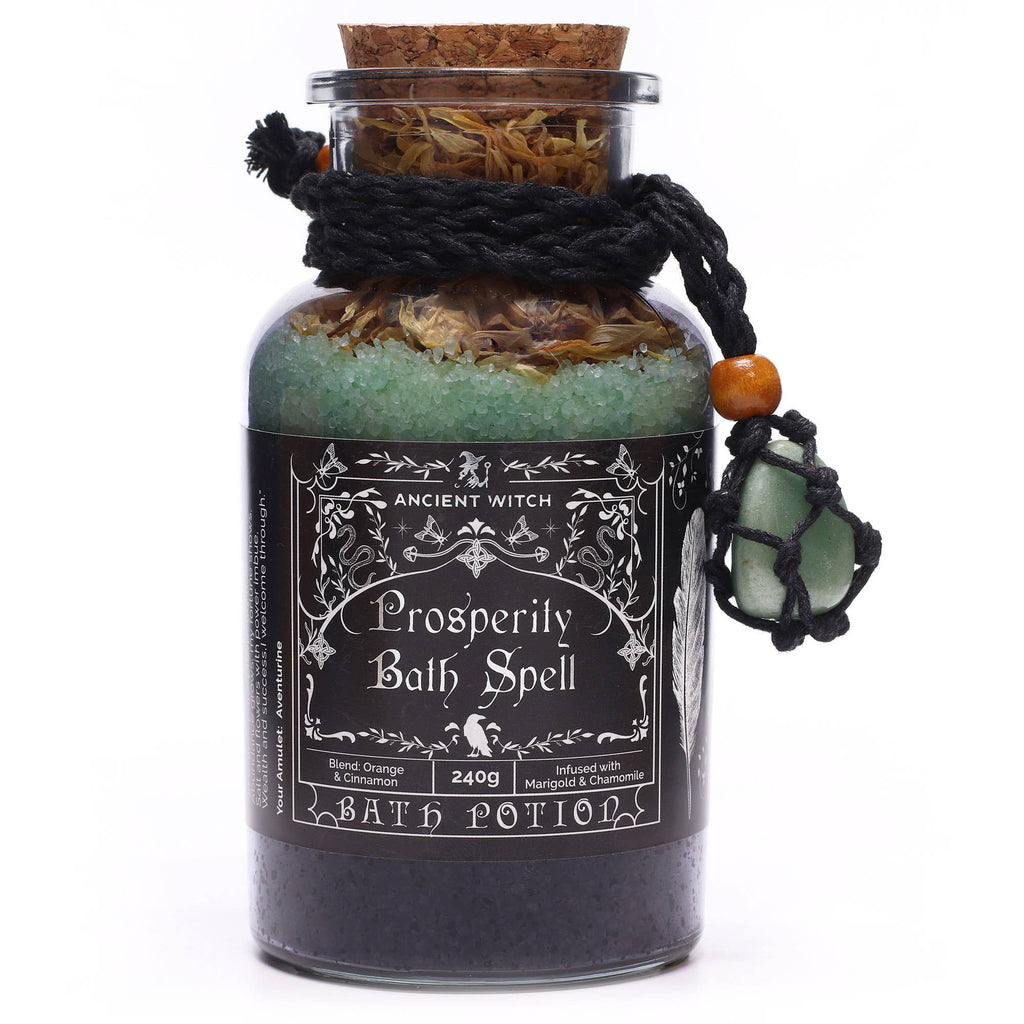 Ancient Witch  Bath Spell Potion