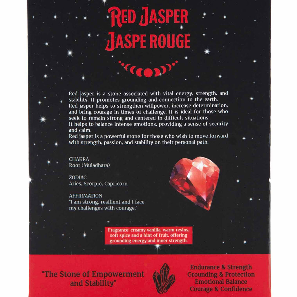 Red Jasper Crystal Magic Incense