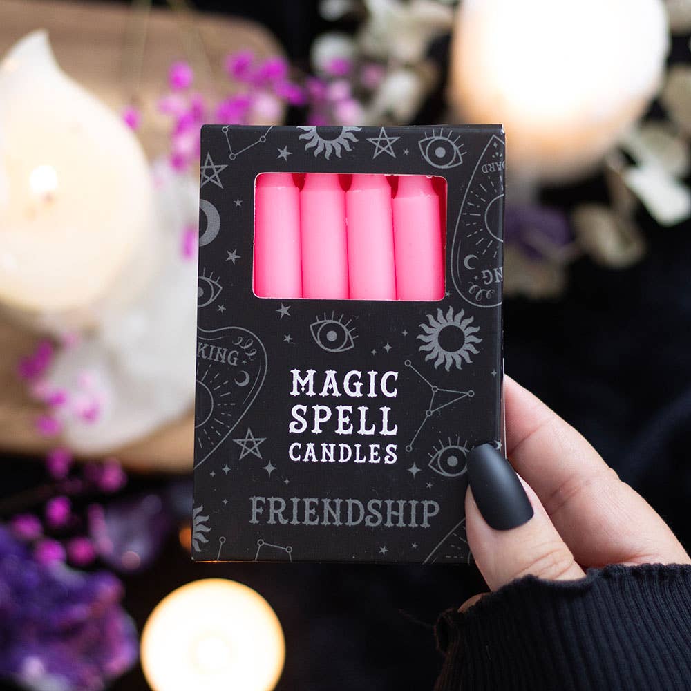 Pink 'Friendship' Magic Spell Candles