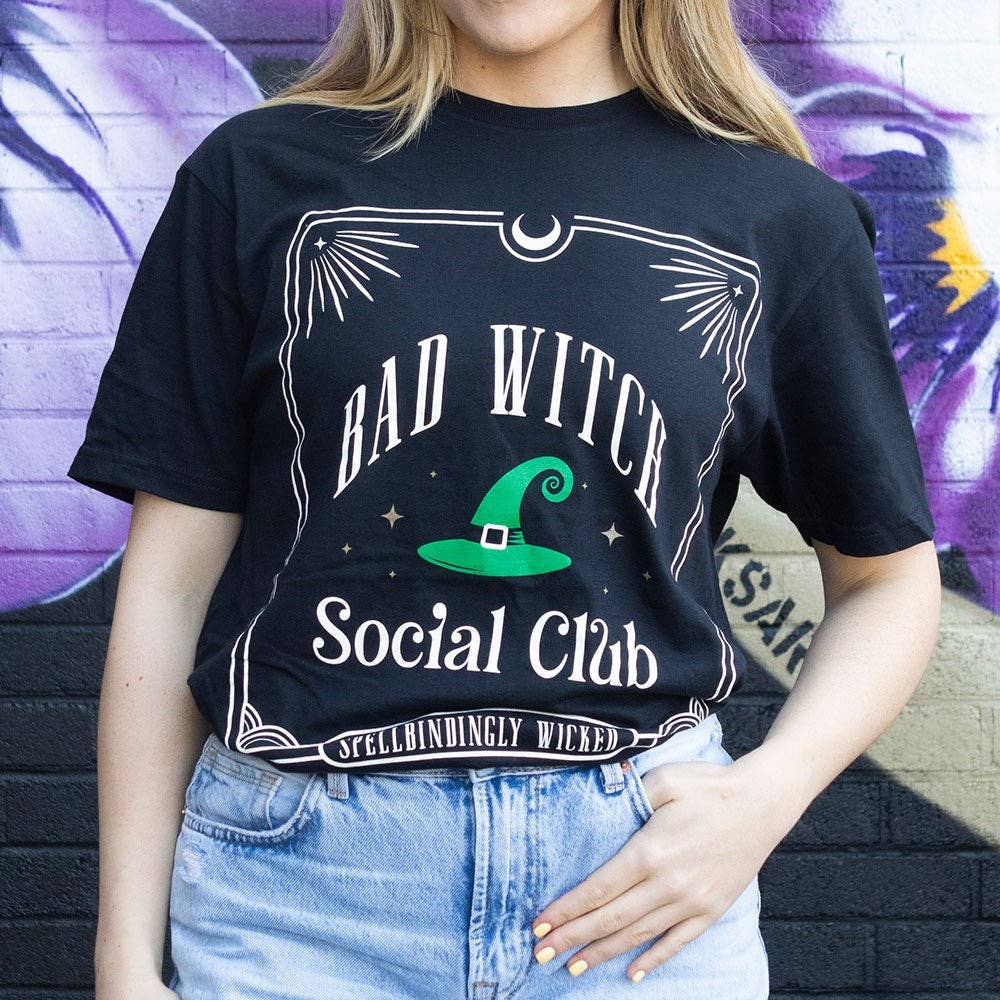 Bad Witch Social Club Unisex T-shirt Size L