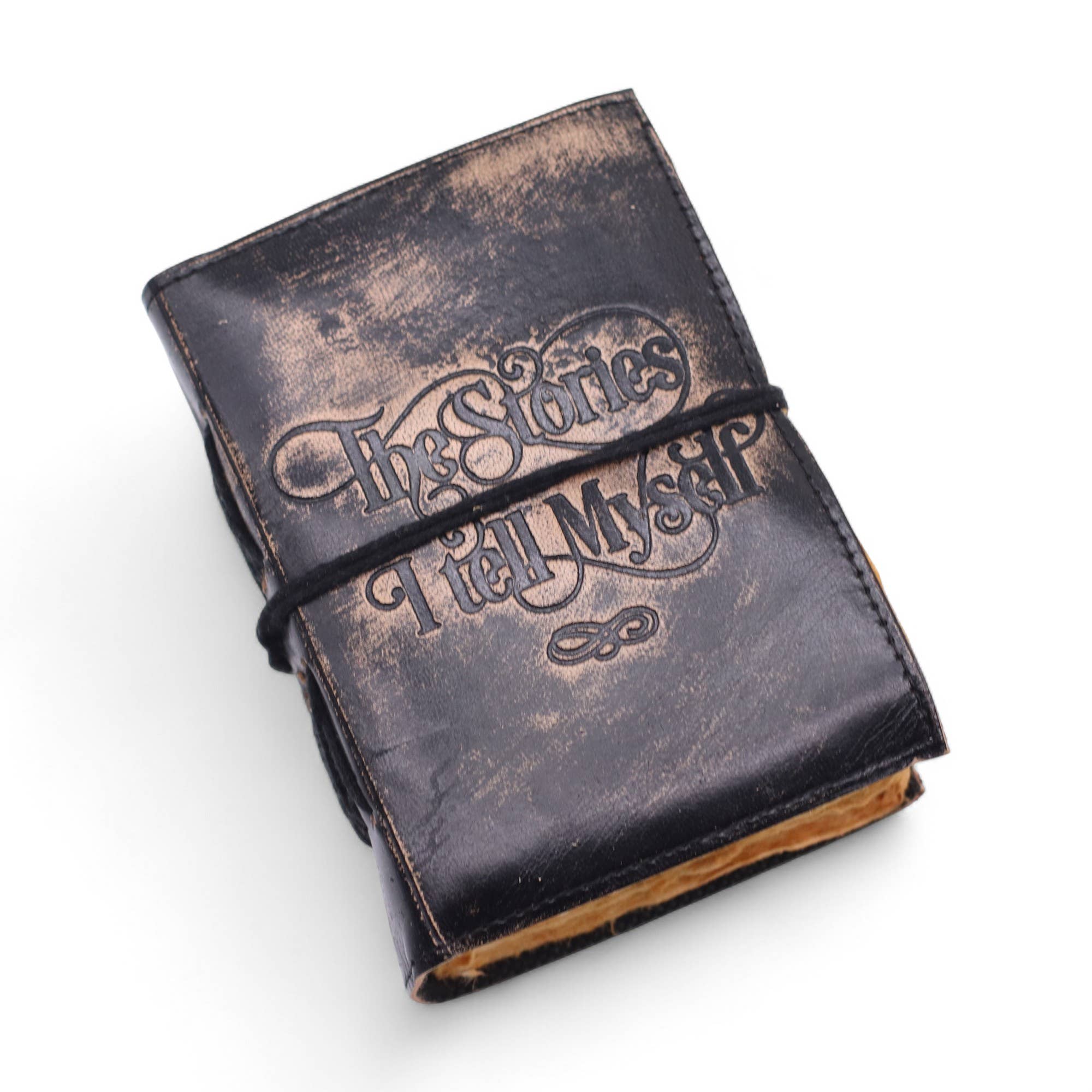 Leather Notebook - The Stories I Tell Myself