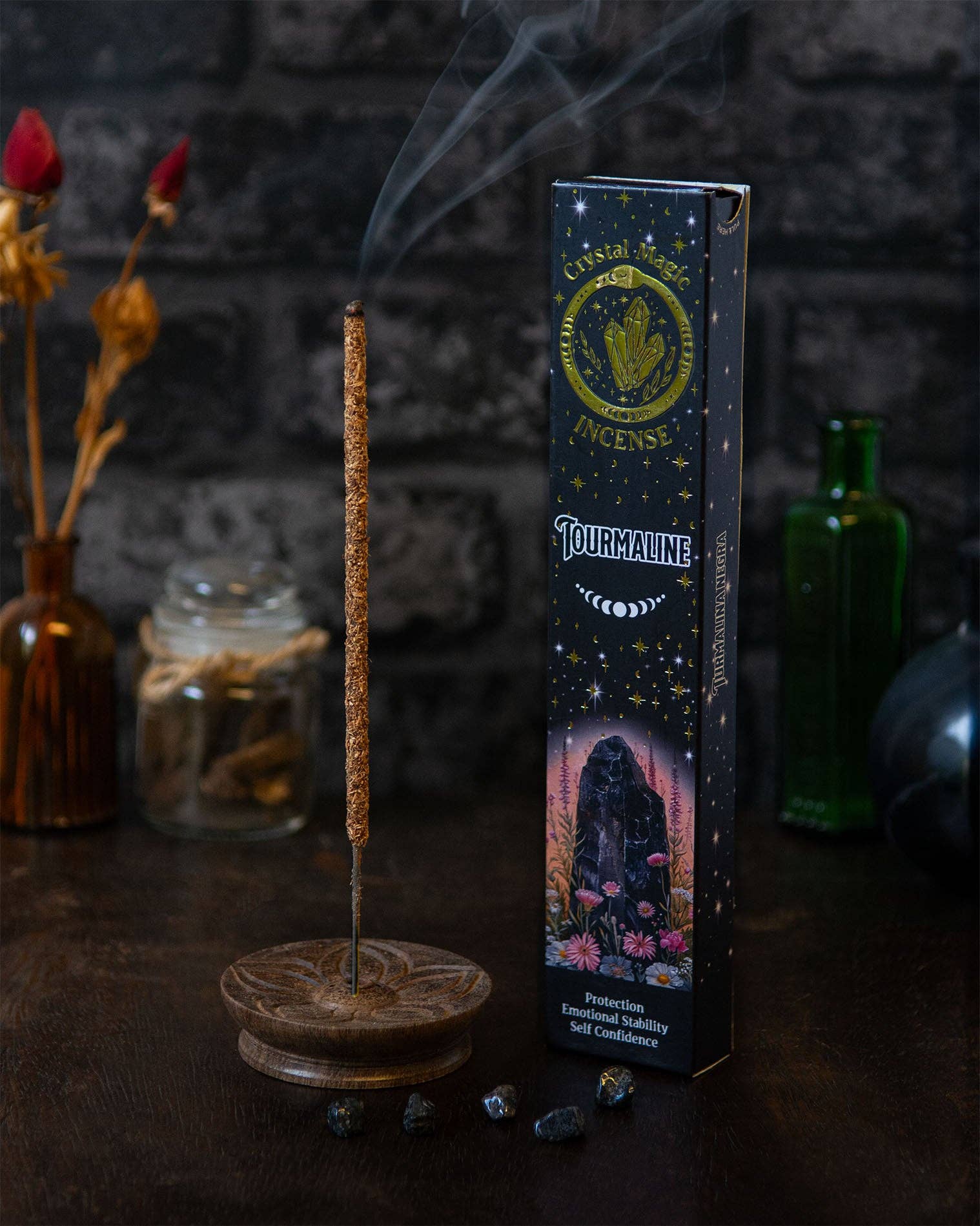 Tourmaline Crystal Magic Incense