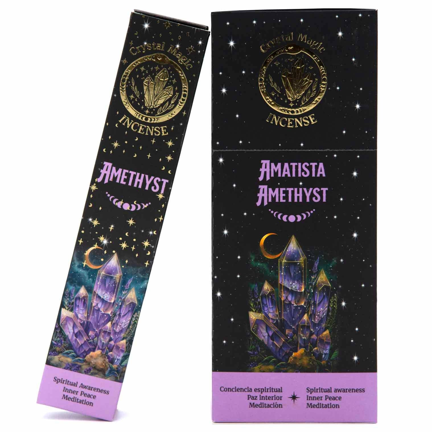 Amethyst Crystal Magic Incense