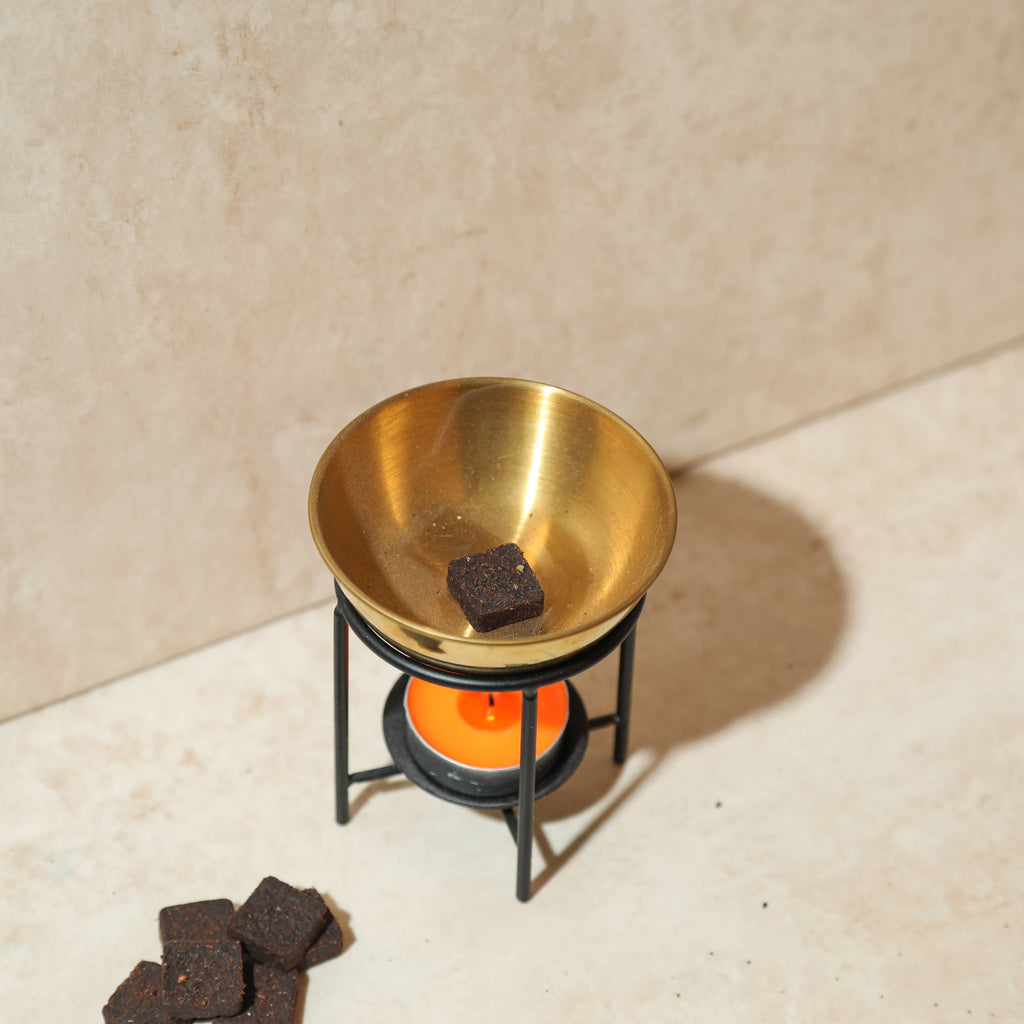 The Golden Altar Smokeless Incense Bricks - Sahasrara