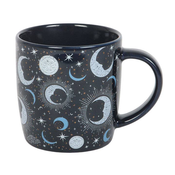 Blue Moon Print Mug