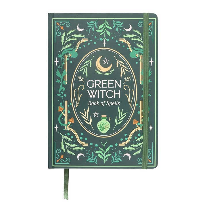 Green Witch A5 Notebook